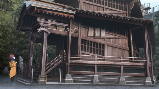 さざえ堂の見学